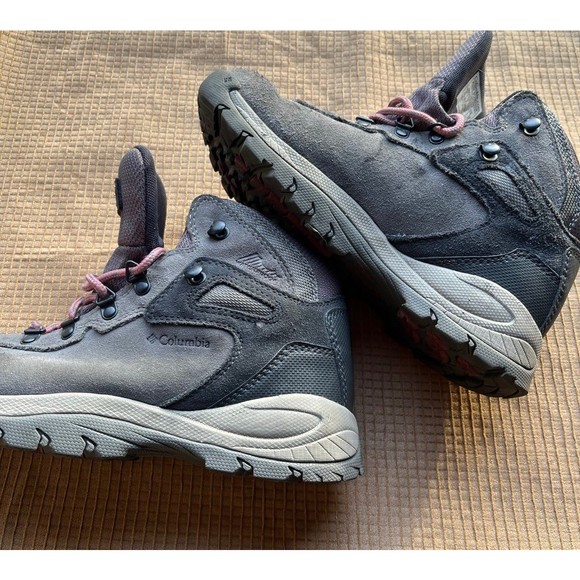 Columbia Newton Ridge Plus Waterproof Amped Hiking Boots 8 - Picture 1 of 7
